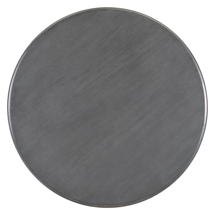 Five Piece Retro Round Dining Table Set with 4 Cushioned Chairs - Image 20