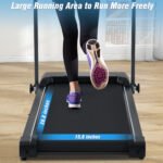 Folding Treadmill Walking Pad With Incline and Bluetooth Speaker (2.5HP) - Image 7
