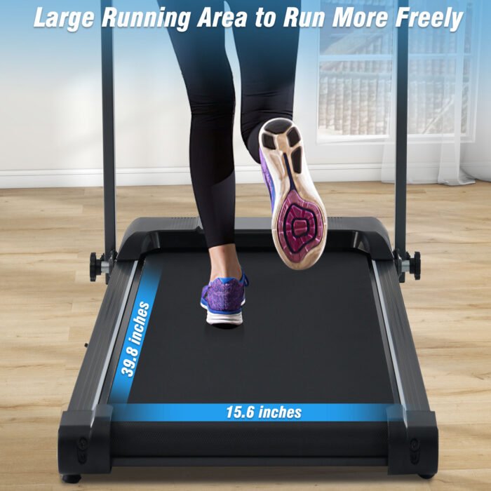 Folding Treadmill Walking Pad With Incline and Bluetooth Speaker (2.5HP) - Image 7