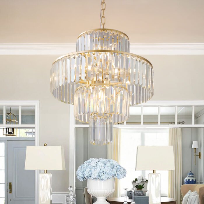 Crystal Chandelier Lights Fixture Pendant - Image 7