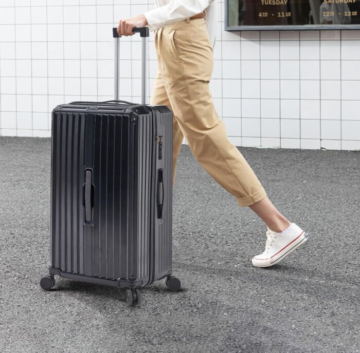 Durable Lightweight Luggage with Collapsible Cup Holder (20"/24"/29"/Travel Bag) - Image 14