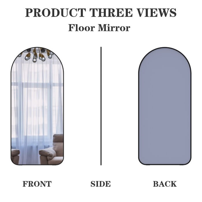 Full Body Mirror for Bedroom, Oversized - Image 4