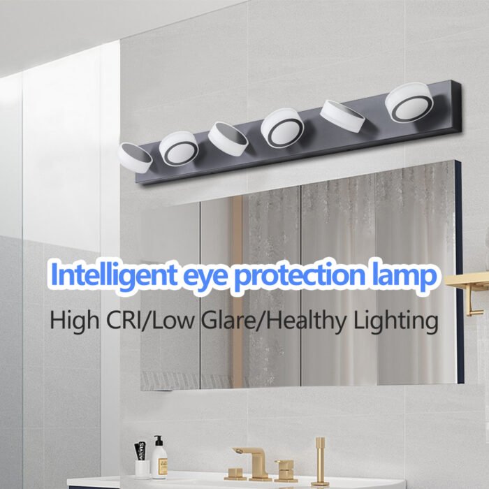 Vanity LED Lights Over Mirror (6-Light) - Image 4
