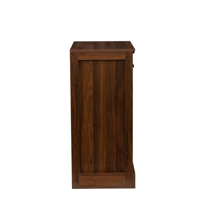 Walnut 28 bottle wine bar cabinet - Image 10