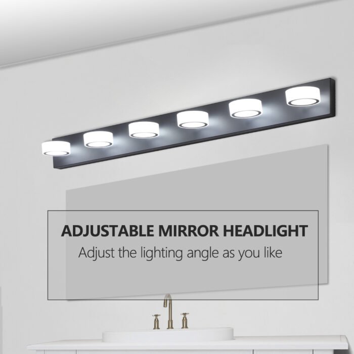 Vanity LED Lights Over Mirror (6-Light) - Image 7