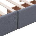 Platform Bed with Classic Headboard and 4 Drawers, Queen Size - Image 15
