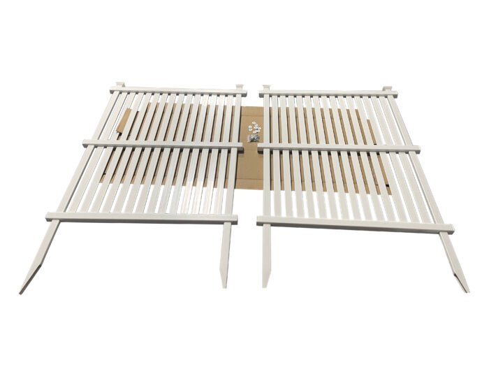 Privacy Screen Panels Kit, Air Conditioner, white color - Image 11