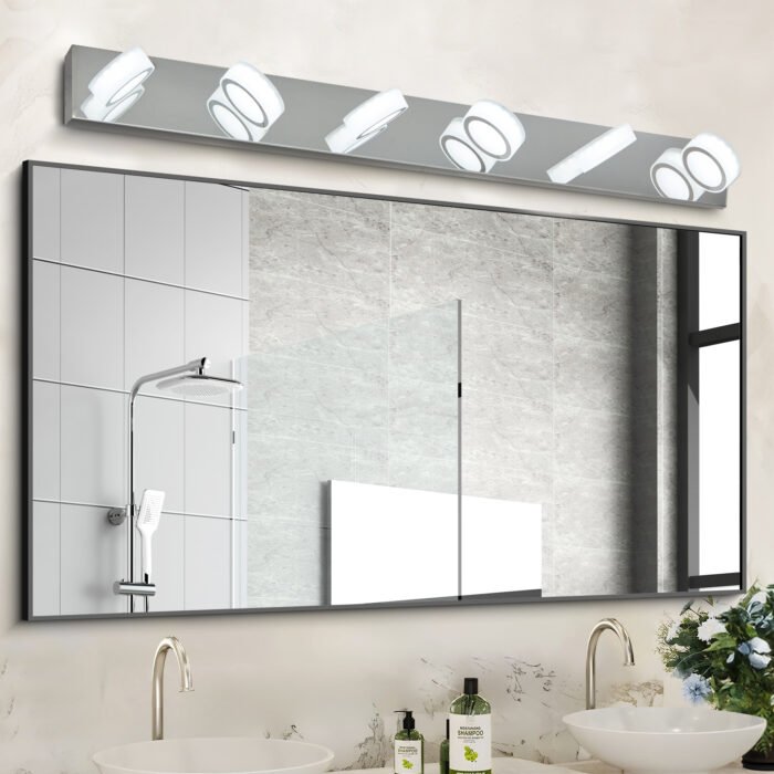 LED Modern Chrome Vanity Lights (6-Light ) - Image 3