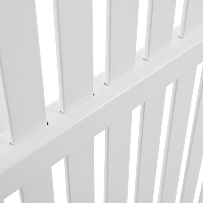 Privacy Screen Panels Kit, Air Conditioner, white color - Image 8