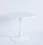 Kitchen Dining Table, White - Image 2