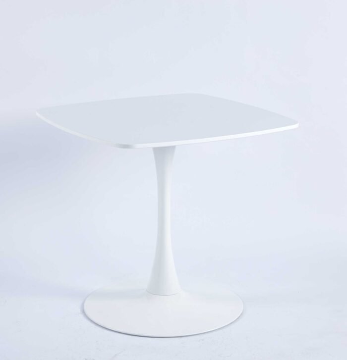 Kitchen Dining Table, White - Image 2