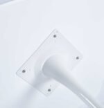 Kitchen Dining Table, White - Image 6