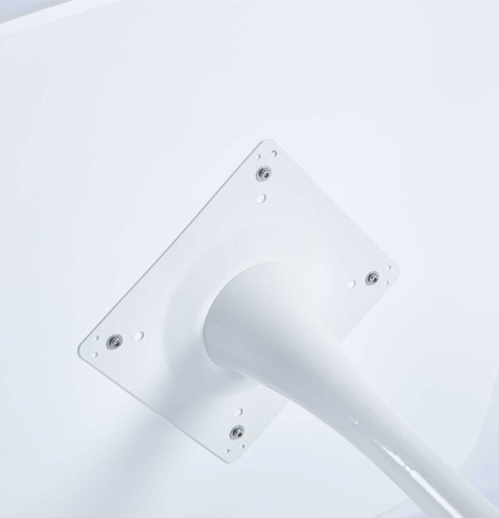 Kitchen Dining Table, White - Image 6