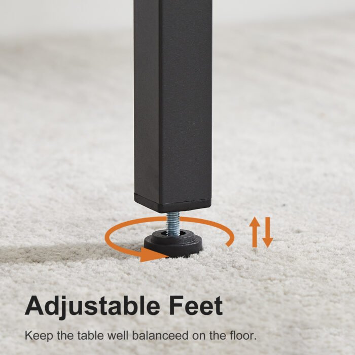 Bar Table Set with 2 Bar Chairs Industrial Style Brown and Black - Image 14