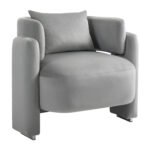 Modern lounge chair with pillows - Image 5