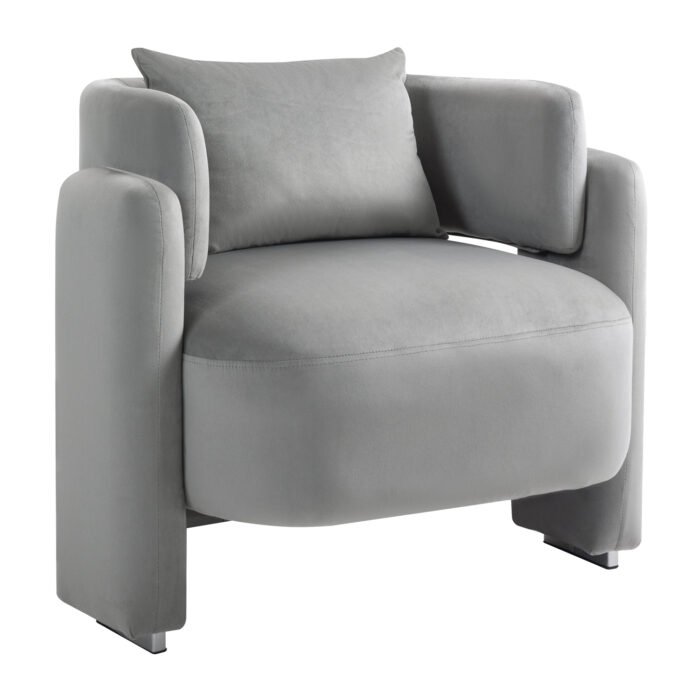 Modern lounge chair with pillows - Image 5