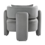 Modern lounge chair with pillows - Image 8