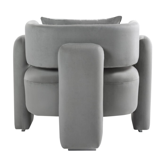 Modern lounge chair with pillows - Image 8