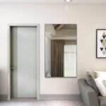 Modern Rectangle mirror with Balk frame decorative (60x36) - Image 2