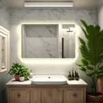 Bathroom Mirror with Led Light