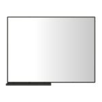 Modern bathroom mirror with storage rack - Image 6