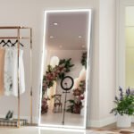 Large LED bathroom wall mounted mirror, with 3 color modes - Image 5