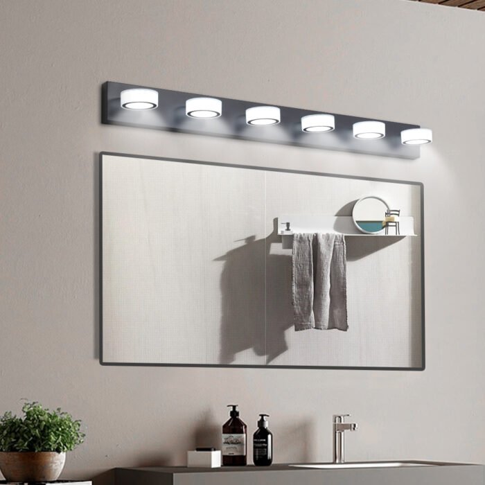 Vanity LED Lights Over Mirror (6-Light) - Image 2