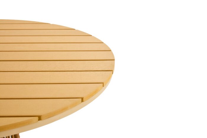 Outdoor dining simple bamboo chair table - Image 4