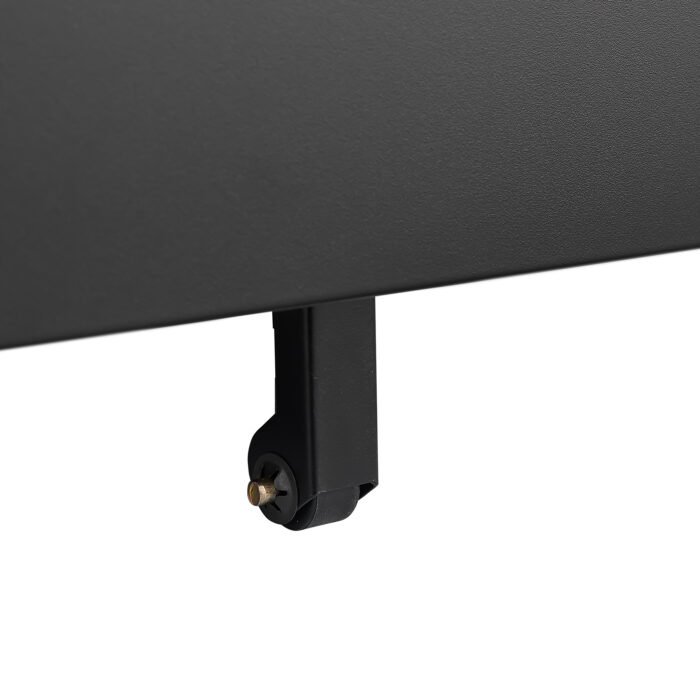 Metal office mobile file cabinet with lock (2 drawer) - Image 12