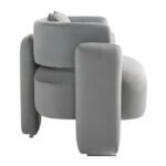 Modern lounge chair with pillows - Image 6