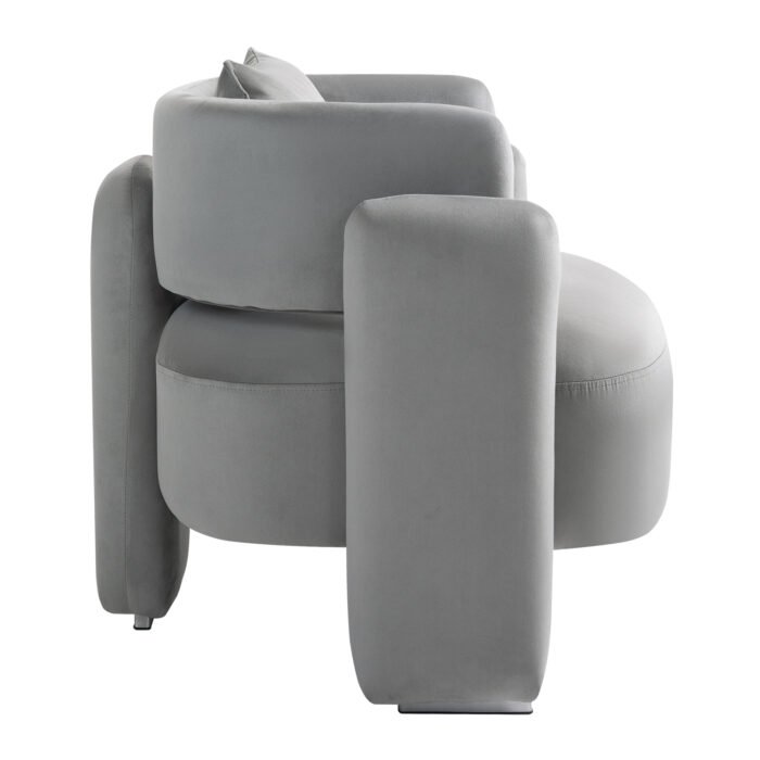 Modern lounge chair with pillows - Image 6