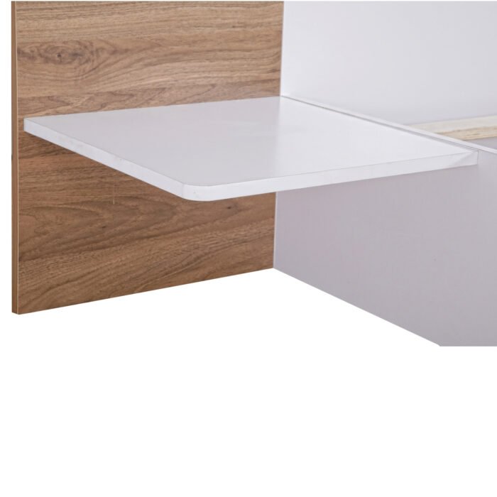 Platform Bed with Headboard, Drawers, Shelves, USB Ports and Sockets, Queen Size - Image 6