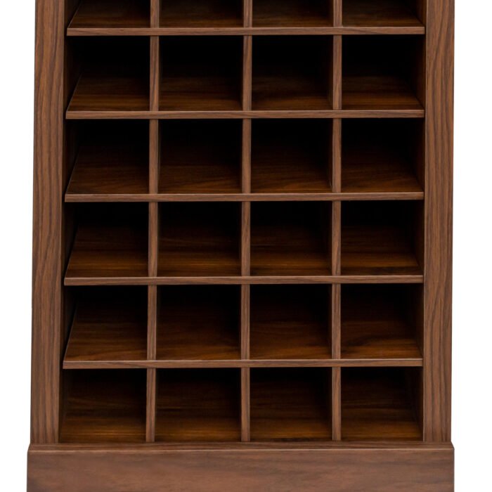 Walnut 28 bottle wine bar cabinet - Image 14