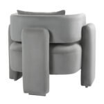 Modern lounge chair with pillows - Image 7