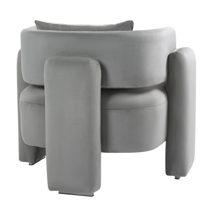 Modern lounge chair with pillows - Image 7