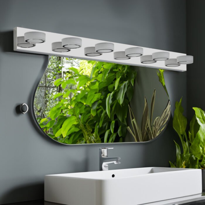 LED Modern Chrome Vanity Lights (6-Light ) - Image 5
