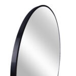 Black Metal Round Mirror (30 Inch) - Image 7